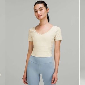 LuluLemon Align T-Shirt White Opal